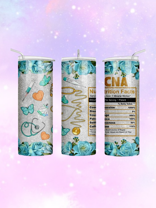 CNA Nutritional Facts Tumbler